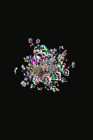 最新流行时尚 潮流  服装 男女装T恤印花华亿平台图片