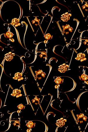 抽象印花华亿平台图片