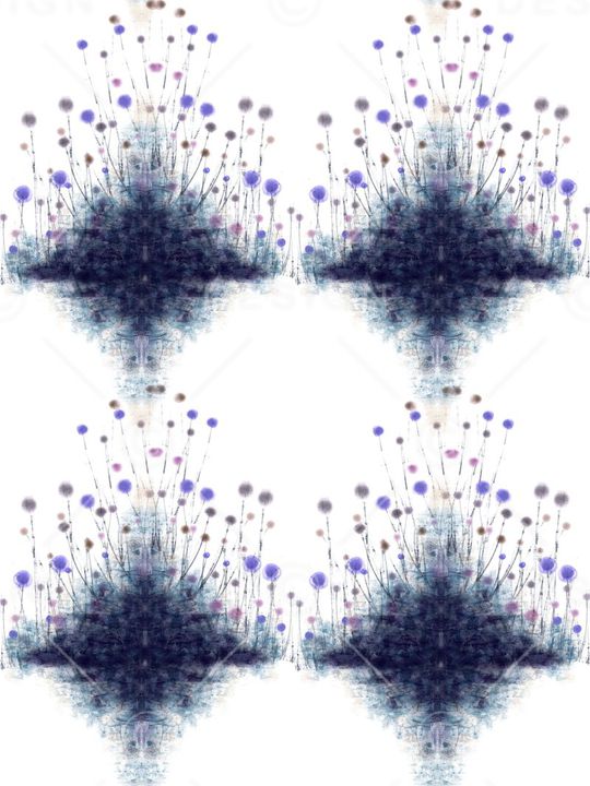 流行时尚 手绘花卉印花 服装 家纺 窗帘 丝巾印花华亿平台图片