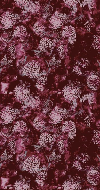 527806-抽象 乱纹 松籽 时尚男装 T恤 