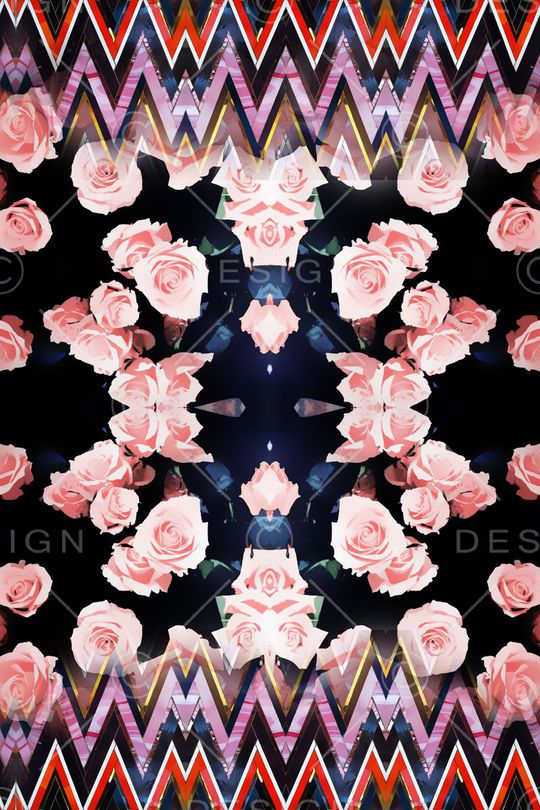 波西米亚印花华亿平台图片