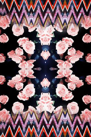 波西米亚印花华亿平台图片