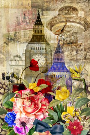 大牌女装定位图案 二方连续印花华亿平台图片