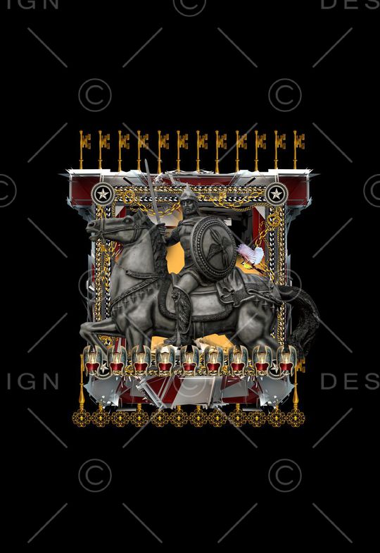 3D立体印花华亿平台图片