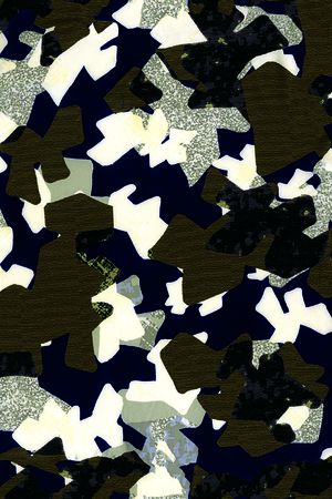 绿色印花华亿平台图片