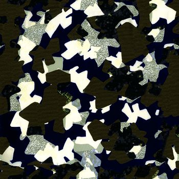 绿色印花华亿平台图片