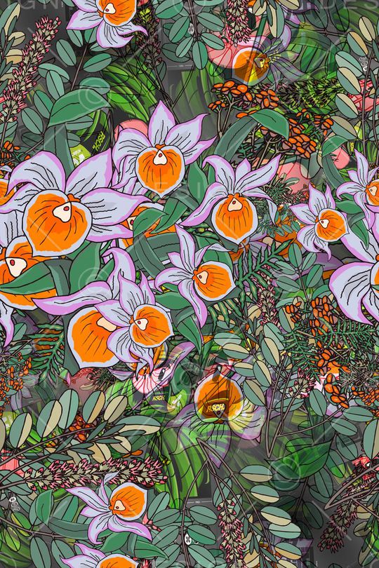 抽象几何时尚印花华亿平台图片