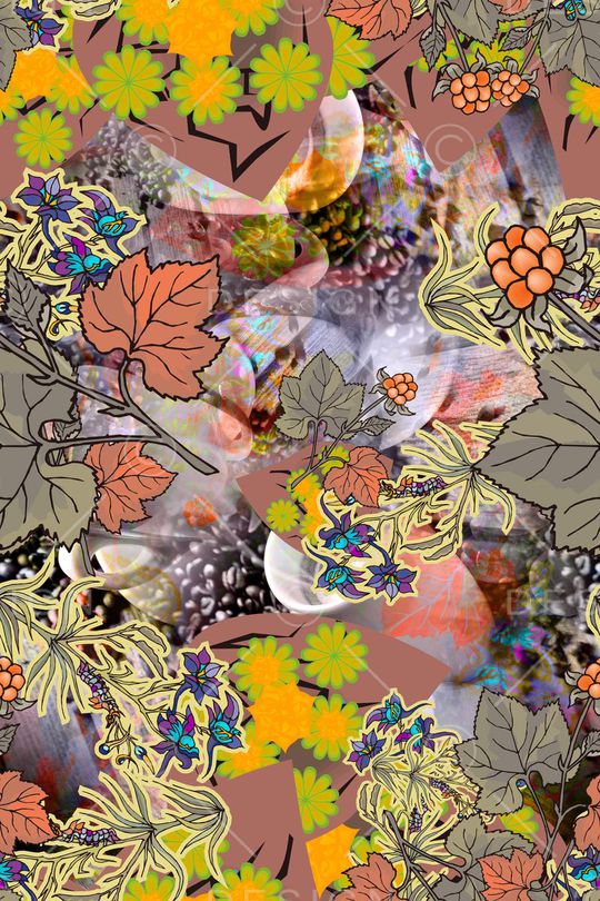 抽象几何印花华亿平台图片