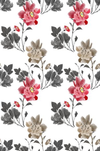 528022-cp手绘牡丹