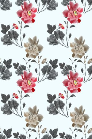 电脑绘画印花华亿平台图片