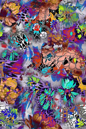 时尚印花华亿平台图片