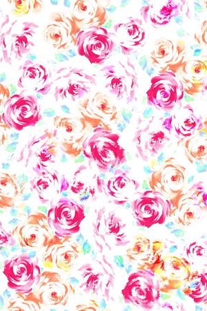 玫瑰印花华亿平台图片