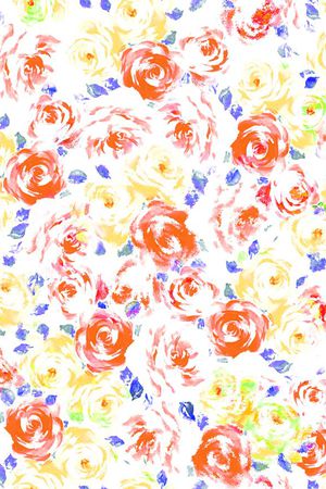 玫瑰印花华亿平台图片