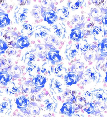 528065-浪漫玫瑰印花