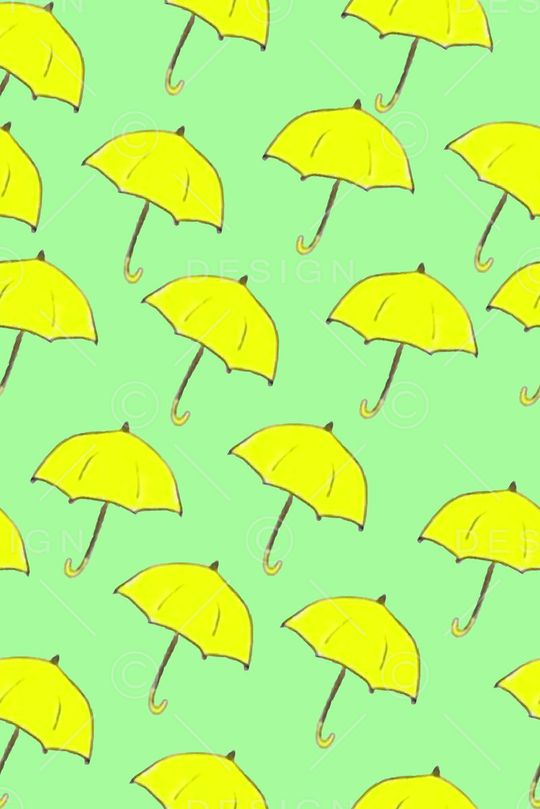 雨伞印花华亿平台图片