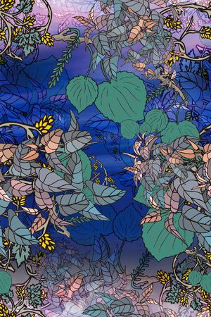 风景印花华亿平台图片