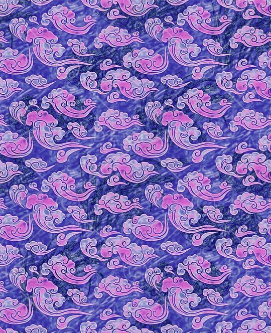 云朵印花华亿平台图片