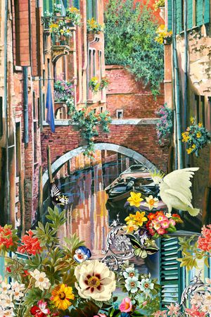 欧式印花华亿平台图片