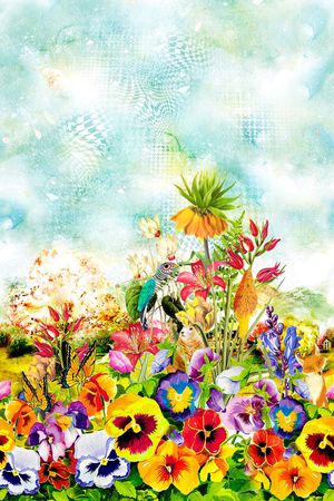 时尚印花华亿平台图片