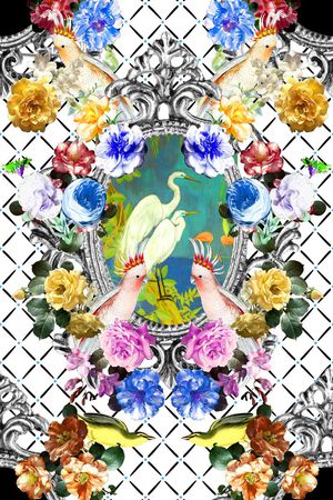 时尚印花华亿平台图片