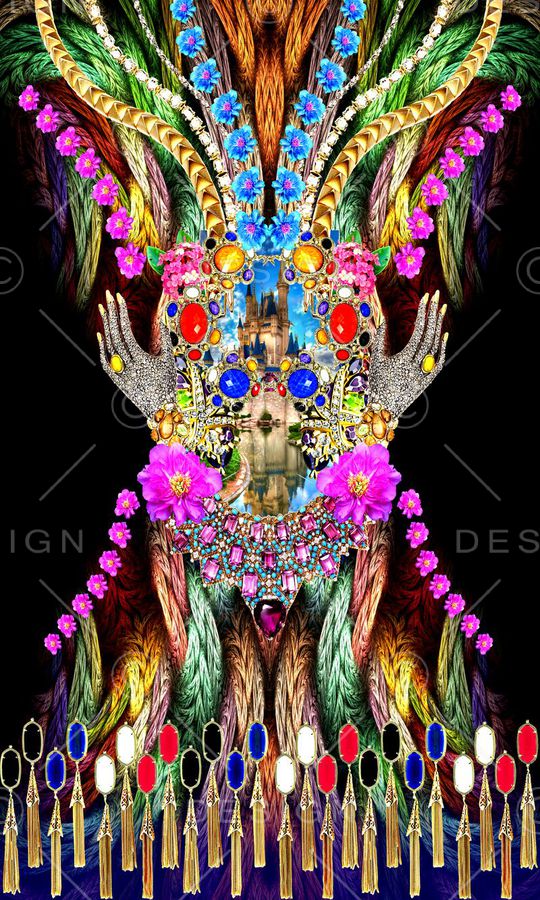 时尚印花华亿平台图片