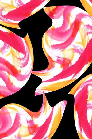 中国风印花华亿平台图片