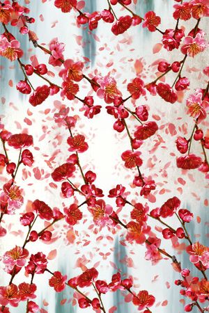 中国风印花华亿平台图片