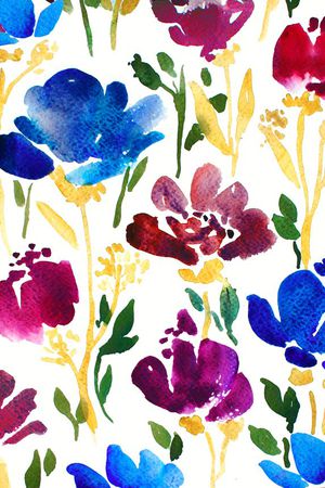 Floral印花华亿平台图片