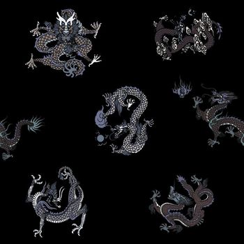 528259-中国风图腾中国龙古典纹理男装羽绒服