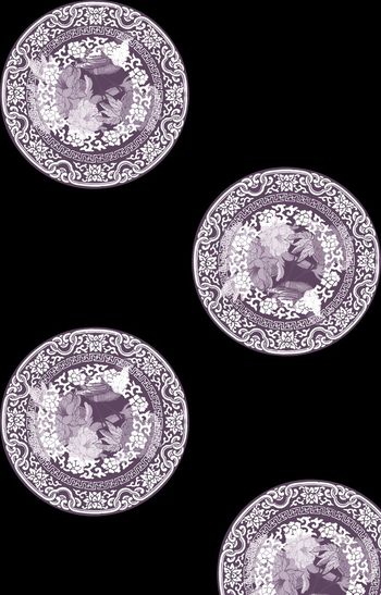 528260-中国风青花纹理花卉女装高贵旗袍图案