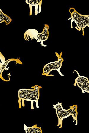 中国风印花华亿平台图片