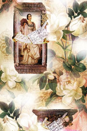 复古印花华亿平台图片