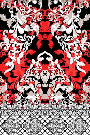 欧式印花华亿平台图片