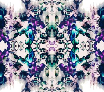 迷幻色彩印花华亿平台图片