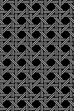 几何图印花华亿平台图片