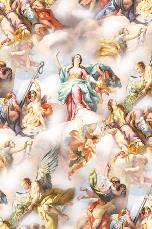 欧式印花华亿平台图片