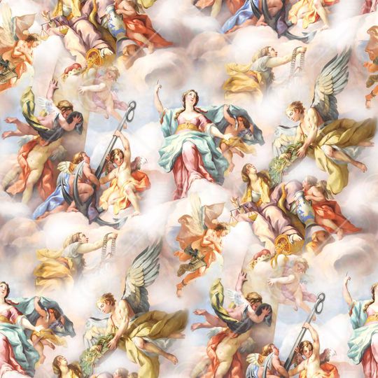 欧式印花华亿平台图片