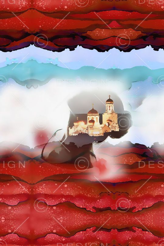 波浪印花华亿平台图片