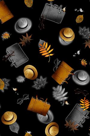 草帽印花华亿平台图片