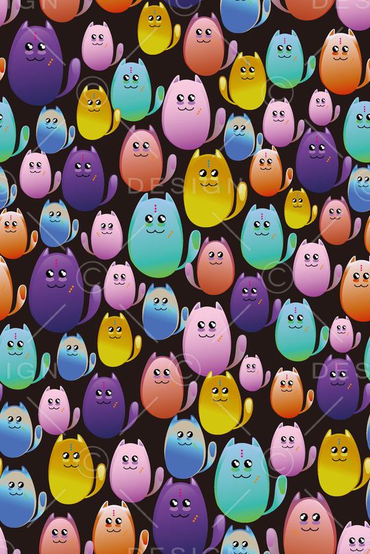 可爱印花华亿平台图片