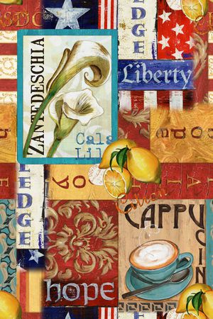 抽象印花华亿平台图片