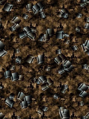 528720-原创设计 复古 肌理纹理 3D立体