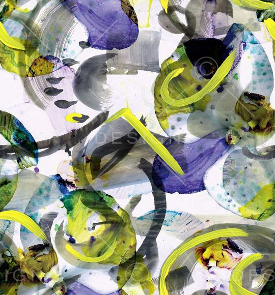 时尚潮流休闲抽象印花华亿平台图片