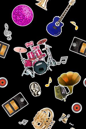 音乐印花华亿平台图片