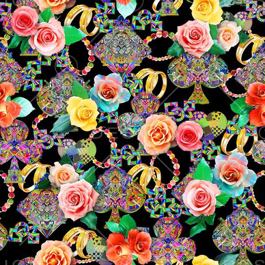 绚丽印花华亿平台图片