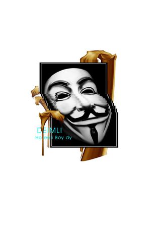 潮牌人物印花华亿平台图片