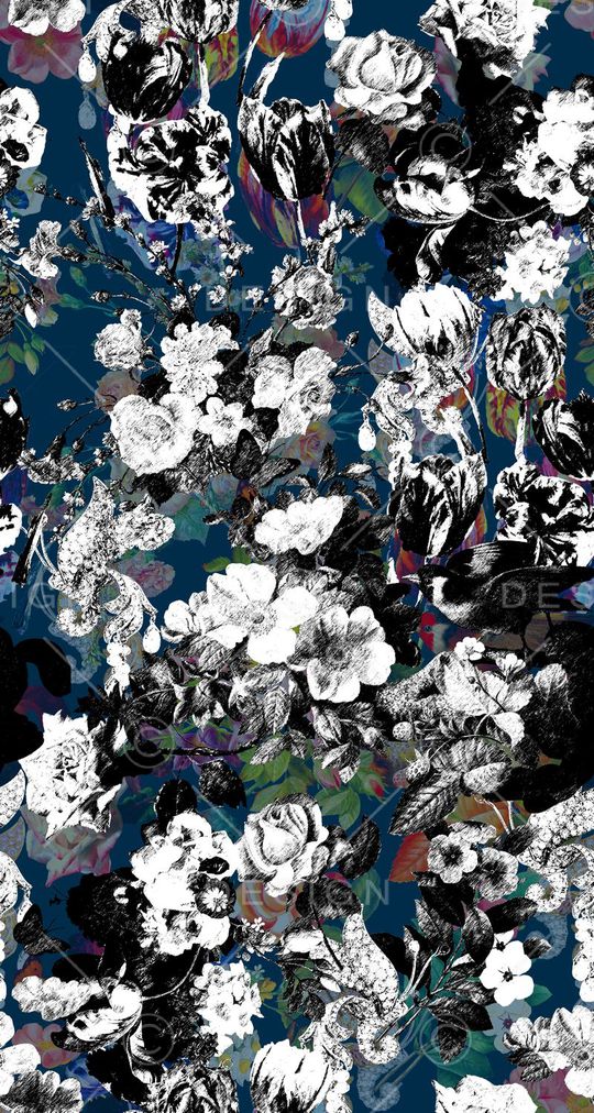 素描印花华亿平台图片