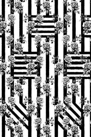 花卉花纹印花华亿平台图片