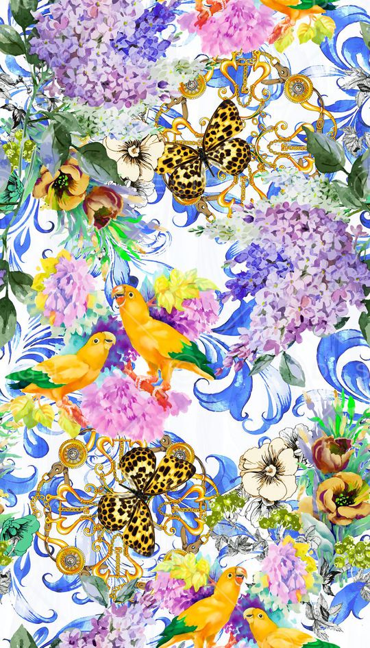 清新印花华亿平台图片