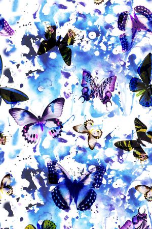 抽象印花华亿平台图片